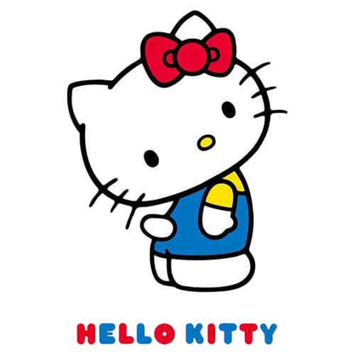 ตัวรีดติดเสื้อ Hello kitty set.2 ขนาด 10 CM แผ่นฟิมล์รีดร้อน อาร์มติดเสื้อ DIY คิตตี้ รูปที่ 6