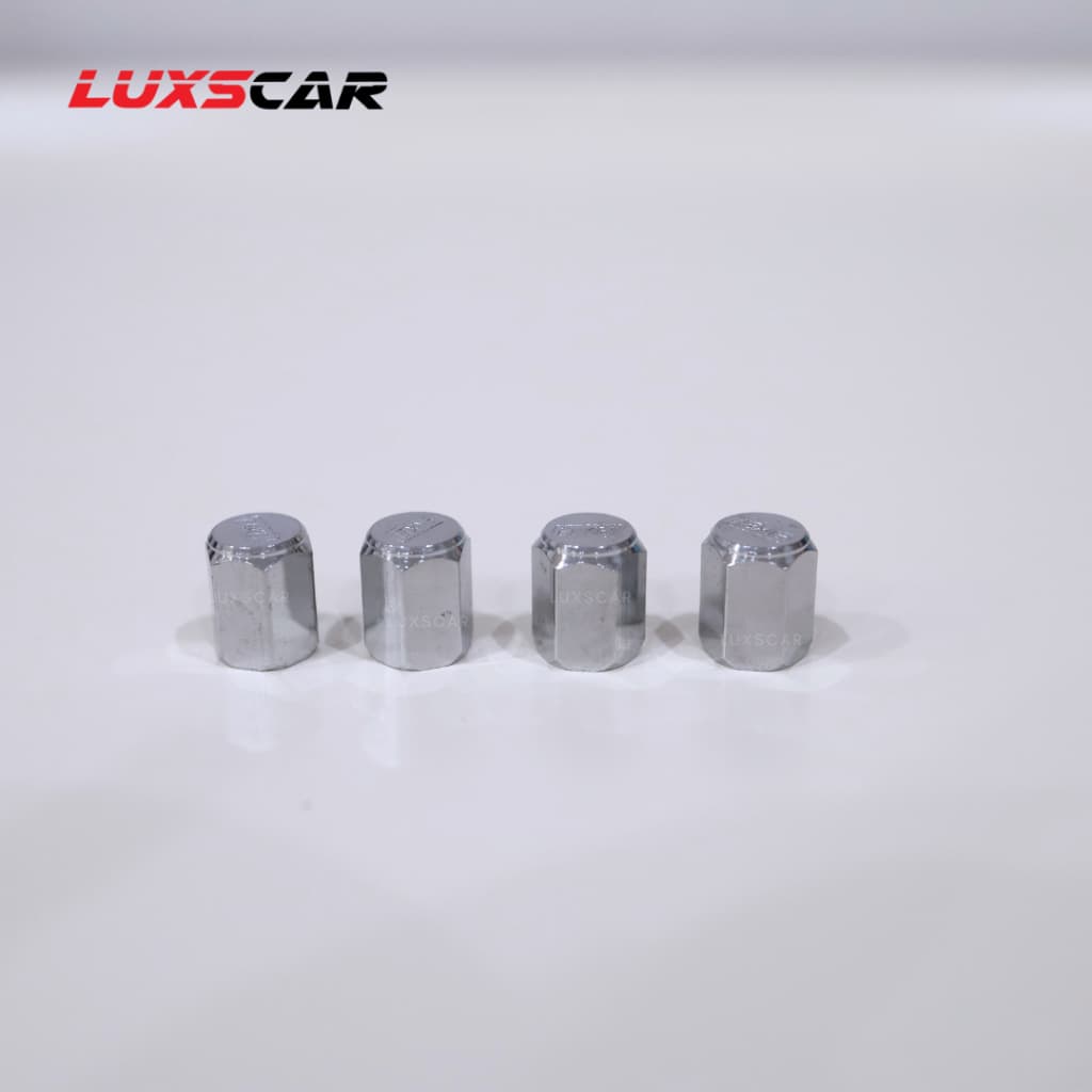 Luxscar จุกลมรถ สีเงิน รูปที่ 3
