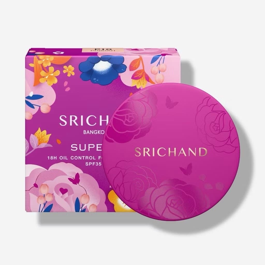 Srichand Super Fix Powder แป้งฟิกซ์ผิว คุมมัน 18 ชม. SPF35 PA+++ รูปที่ 6