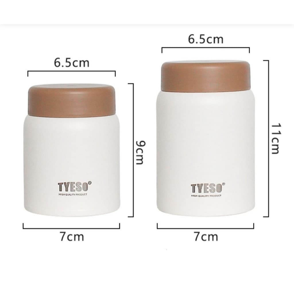 แก้วน้ำมินิเก็บอุณหภูมิ Tyeso 220ML.และ280ML. เล็กพกพาง่ายใส่กระเป๋าได้น้ำไม่รั่วซึม มี 2ขนาด รูปที่ 9