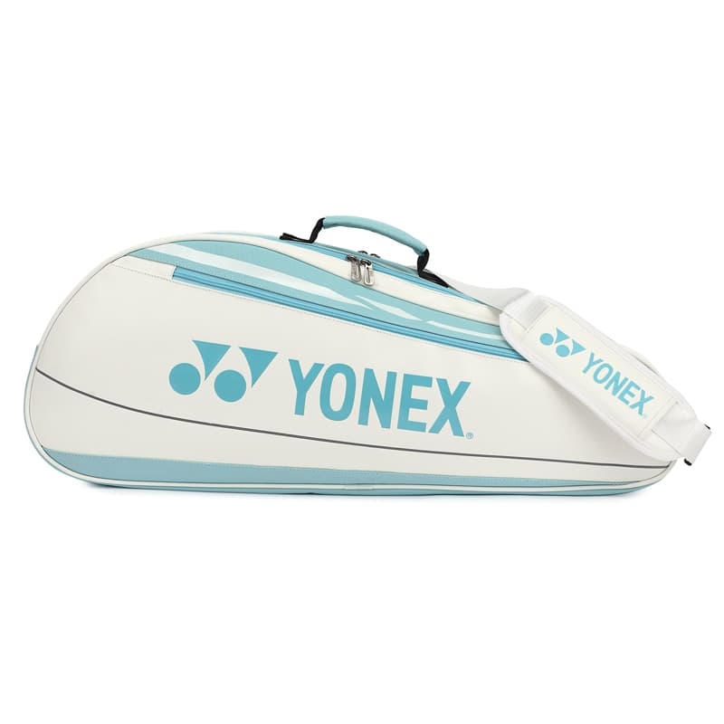 YONEX กระเป๋าแบดมินตันความจุสูงไหล่คู่กันน้ำพร้อมรองเท้าอิสระช่องเสียบไม้เทนนิสกระเป๋า รูปที่ 7
