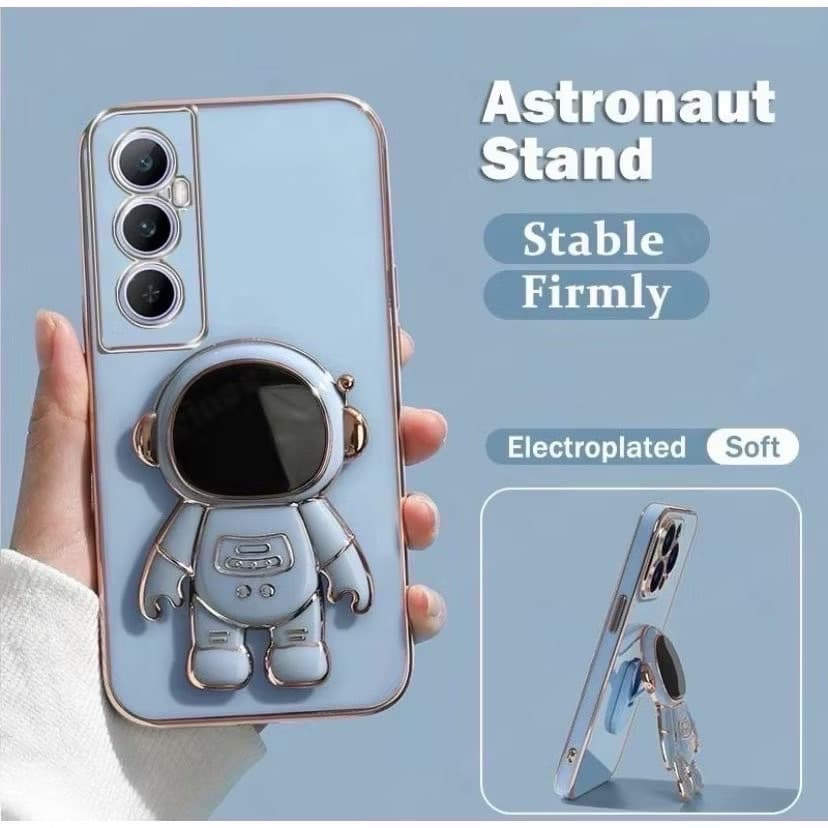 เคส อวกาศ ขาตั้ง สำหรับ samsung A16 A27 A36 A57 A37 A56 A25 A15 A17 A35 A55 S24FE S25FE อวกาศ ขาตั้งได้ แบบนิ่ม สวยหรู รูปที่ 3