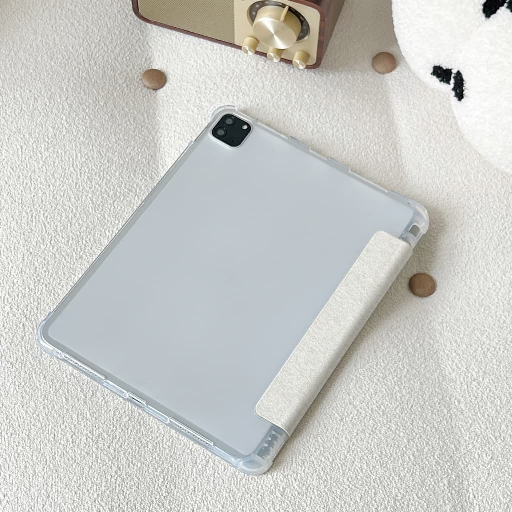 case iPad Air8 Air7 11 Gen11 ที่ใส่ปากกา ลูกแมววันฝนตก เคส iPad Gen10 Gen11Gen9 Pro11 2024 รูปที่ 6