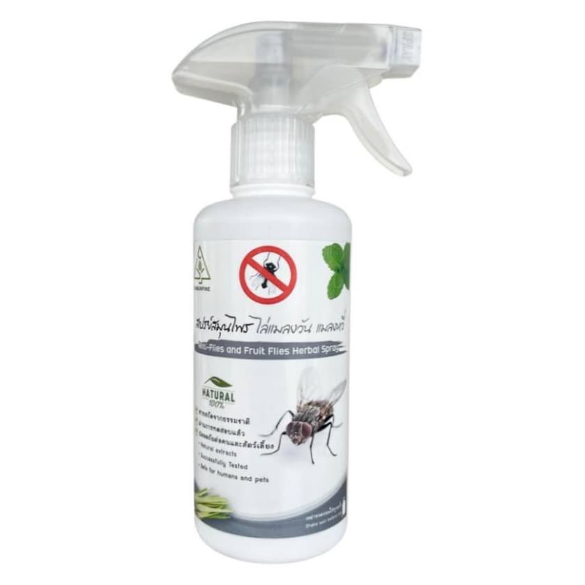 ‼ไล่แมลงวัน แมลงหวี่ ‼SAMUNPINE สเปรย์ไล่แมลงวัน แมลงหวี่ สูตรเข้มข้น ปกป้องนาน 8 ชม. ขนาด 450 ml. รูปที่ 3