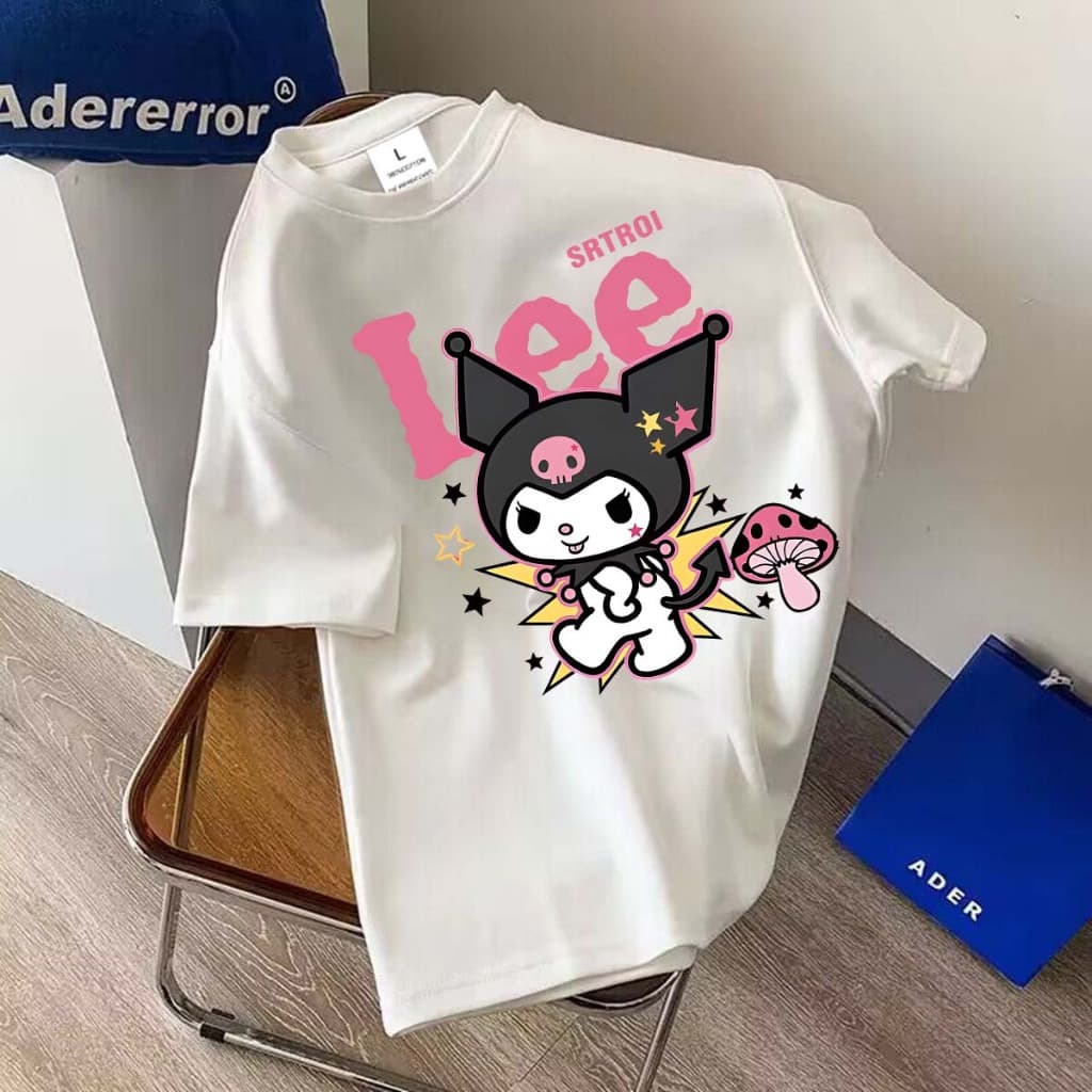 .BK-1346-SHORT เสื้อยืดแขนสั้น ผ้านิ่มๆนุ่มใส่สบาย ใส่ได้ทั้ง ญ/ช ลายมาใหม่เยอะมาก รูปที่ 5