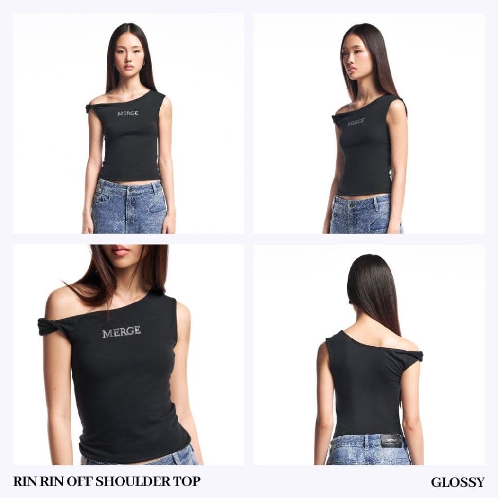 Merge Official - Rin Rin Off Shoulder Top รูปที่ 3