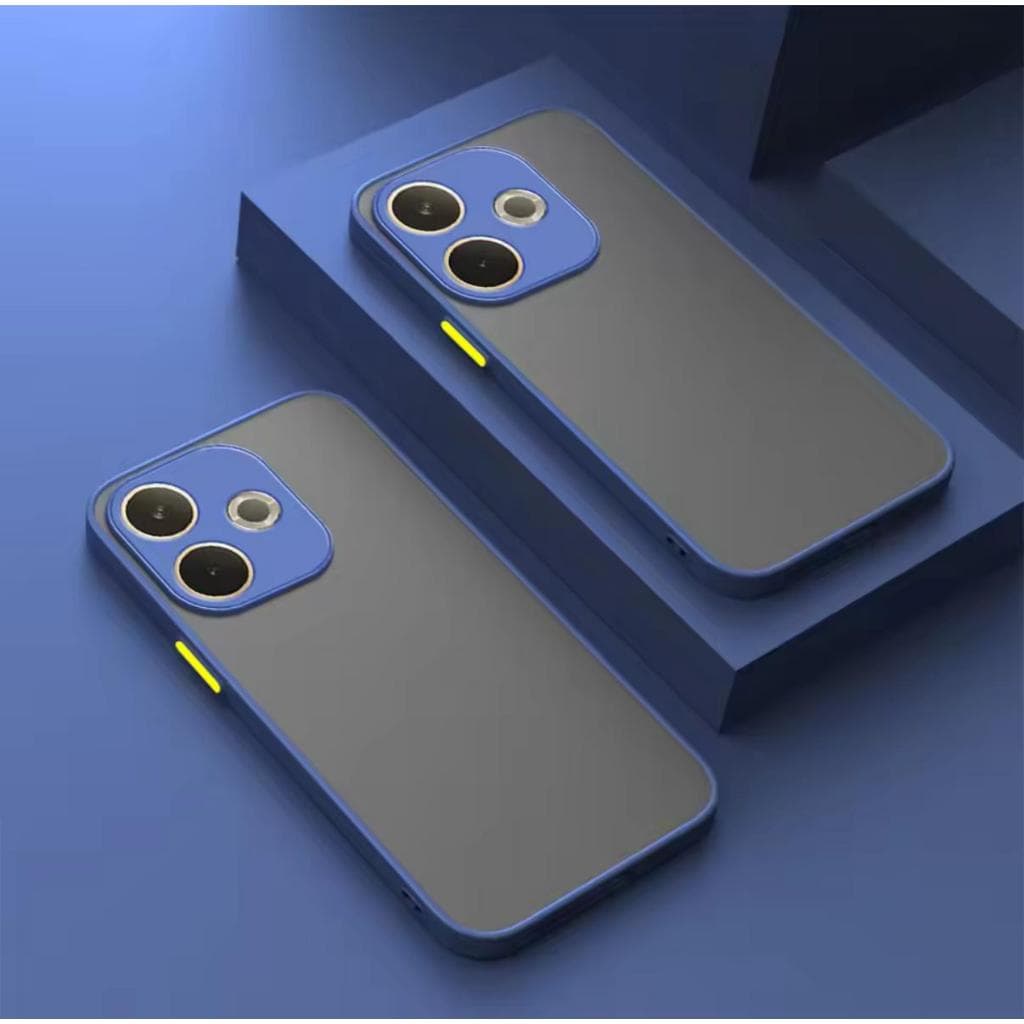 เคสขอบสีหลังด้าน สำหรับ Oppo A6Pro Reno14 Pro Reno14F A5I A5 A5x A5pro A3 A3X A79 Reno11F เคสกันกระแทก รูปที่ 7