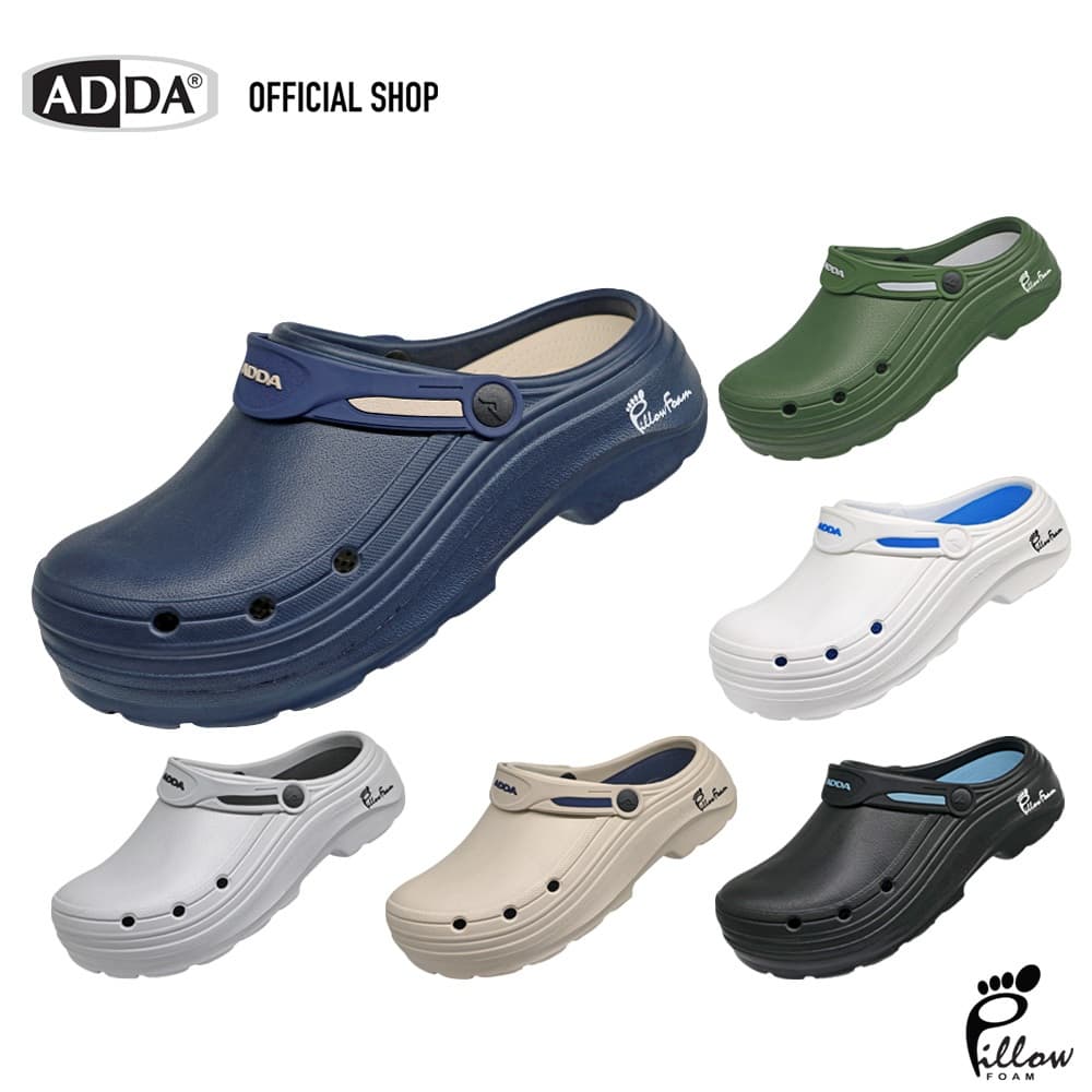 ADDA Pillow Foam รองเท้าแตะ รองเท้าลำลอง สำหรับผู้ชาย รุ่น 5PF02M1 รูปที่ 1
