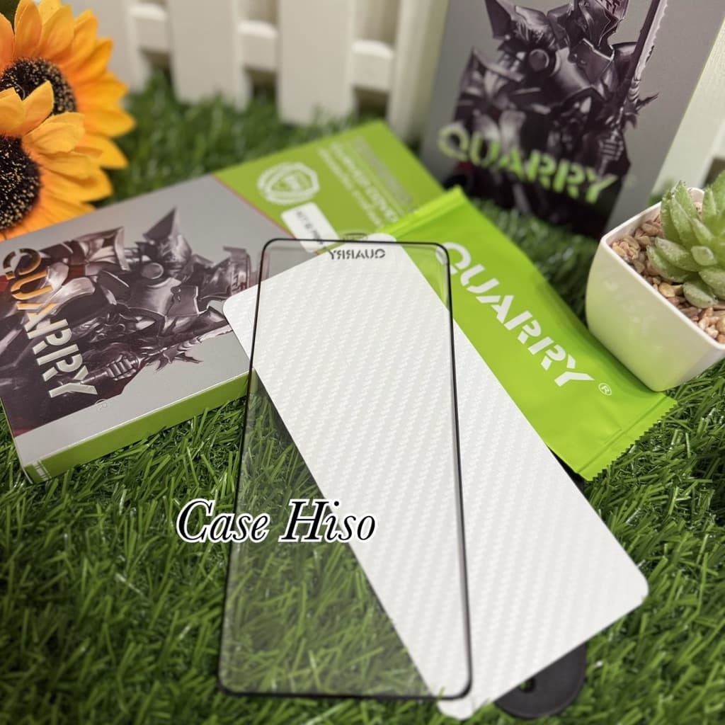 ฟิล์มกระจกนิรภัยจอโค้ง Quarry สำหรับ Infinix Hot 50 pro plus / Hot 60 pro plus รูปที่ 4