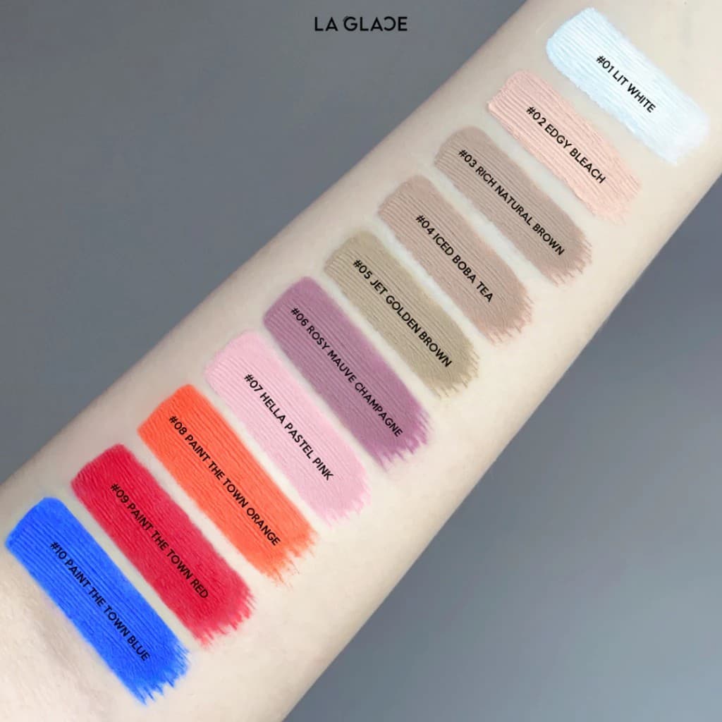 LA GLACE Trailblazer Brow Mascara 4 g. มาสคาร่าย้อมสีคิ้ว รูปที่ 4