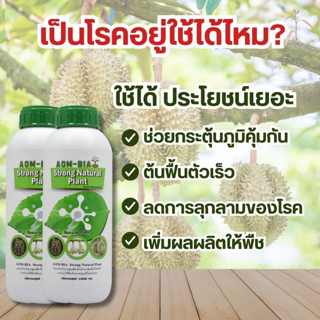 ออมเบี้ย วัคซีนพืช 1 ขวด 290 บาท รูปที่ 3