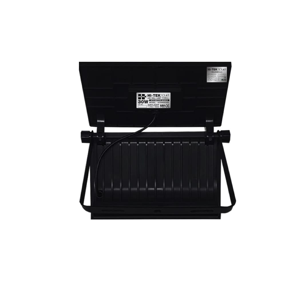 HI-TEK โคมไฟโซล่า LED ติดผนังพร้อมโมชั่นเซ็นเซอร์ รุ่นวอล 20W และ 30W รูปที่ 6