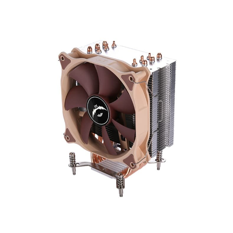 พัดลม ซีพียู BROWN Intel LGA 2011 2011-3 2066 X79 X99 X299 4U FAN CPU COOLER PROCESSOR DUAL XEON รูปที่ 2