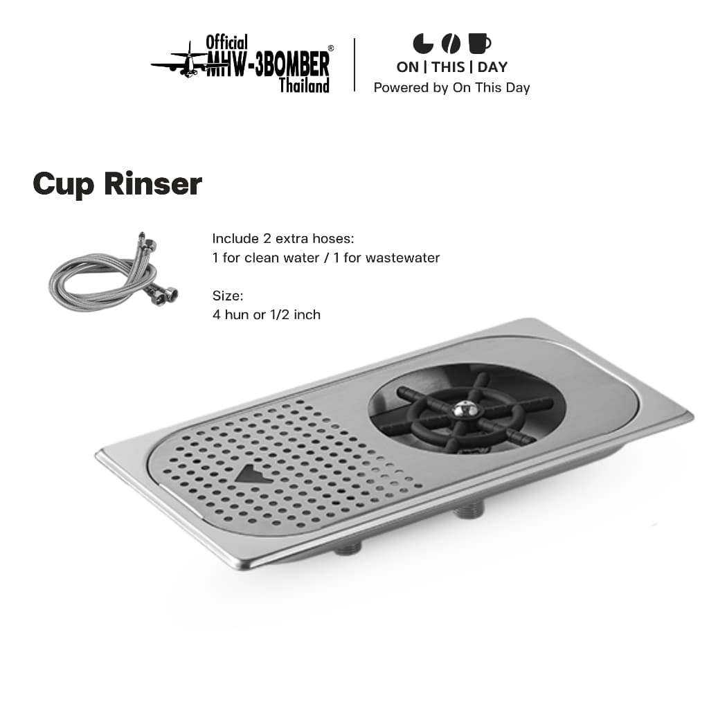 MHW-3BOMBER Cup Rinser ที่ล้างแก้ว / พิชเชอร์ แบบติดเคาน์เตอร์ รูปที่ 1