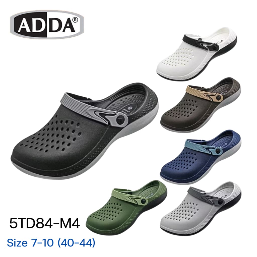 รองเท้าแตะ รองเท้าลำลอง สำหรับผู้ชาย ADDA 2density แบบสวมหัวโต รุ่น 5TD84M4 รูปที่ 1