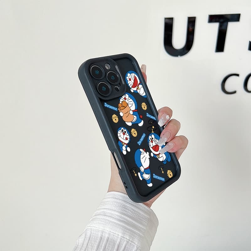 น่ารักจัง doraemon เคส Samsung A04s/A13 A12 M12 A05s A05 A03s A02s A03 A23 A25 A35 A16 A06 A52 A51 A30s A52 A51 รูปที่ 7