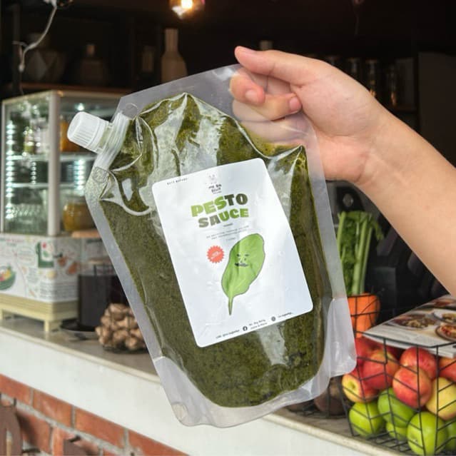 ซอสเพสโต้ Pesto Sauce by Mr.Big Belly: Juice & More รสจัดจ้านเหมือนทานที่ร้าน รูปที่ 4