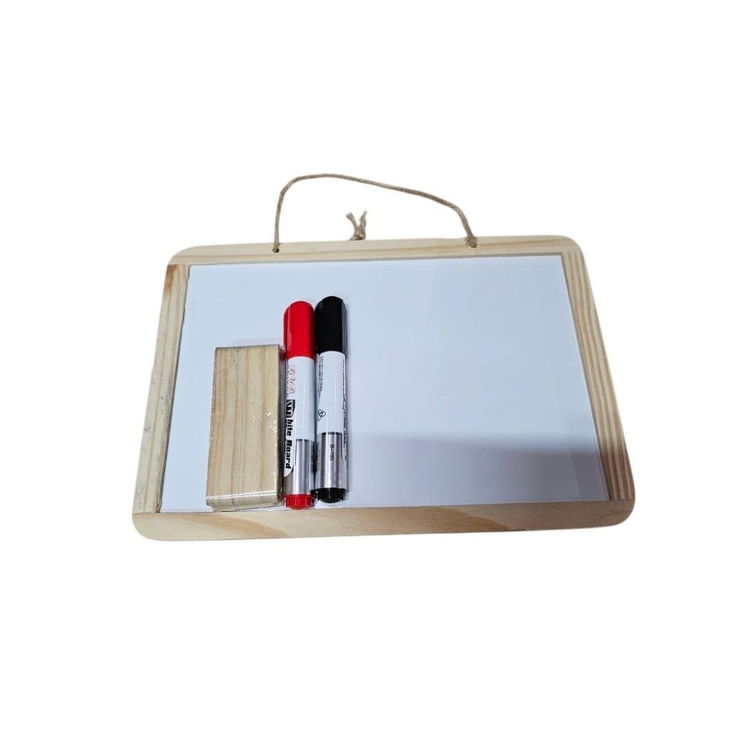 กระดานไวท์บอร์ด​ขนาด20x30cm. ​หน้าผิวกระดานมันเขียนง่าย รูปที่ 8