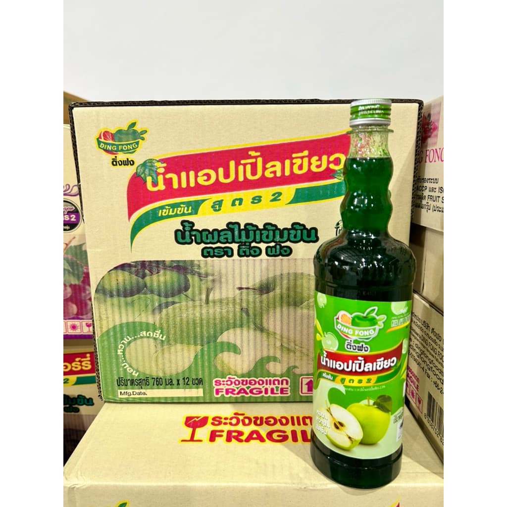 น้ำผลไม้ติ่งฟง ยกลัง 12 ขวด น้ำผลไม้ติ่งฟง รูปที่ 7