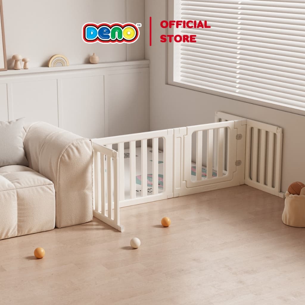 DENO คอกกั้น คอกกั้นมูจิ Muji คอกแบบต่อ คอกกั้น 2 IN 1 รูปที่ 8