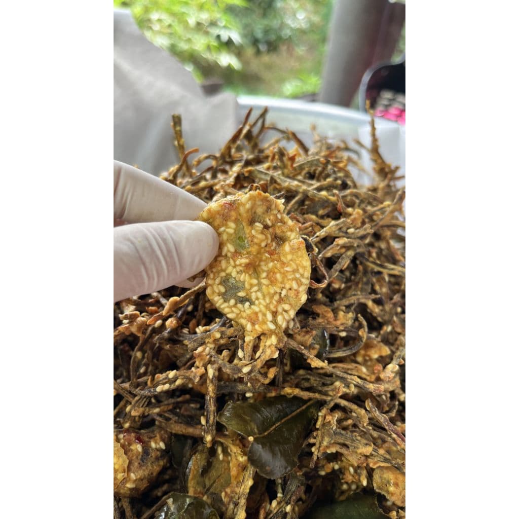 เห็ดลมทอดกรอบสมุนไพร ขนาด 500 กรัม เห็ดทอดกรอบ เห็ดทอดสมุนไพร เห็ดทอด มี 8 รสชาติ รูปที่ 9
