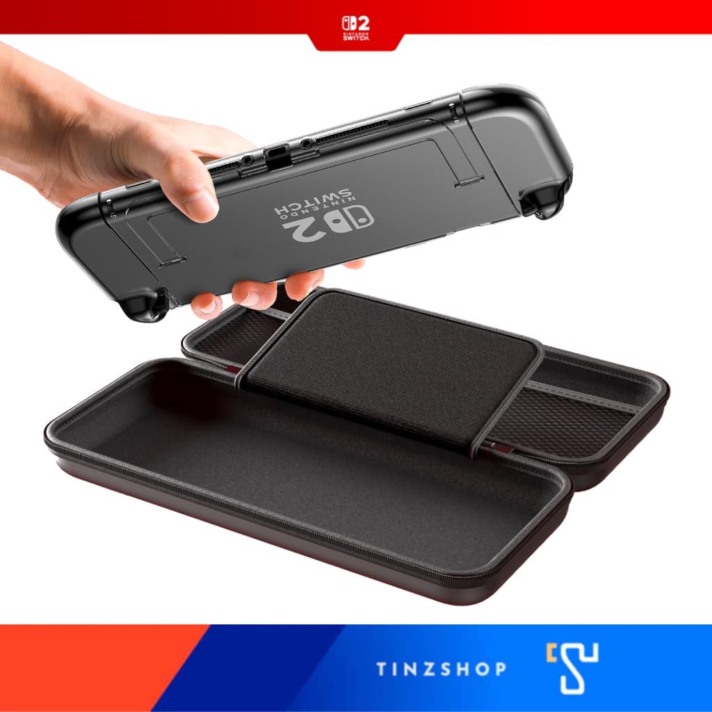 กระเป๋าใส่เครื่อง นินเทนโดสวิทซ์ 2 SwitchGo Airfoam Pouch Storage Travel Case for NintendoSwitch 2 รูปที่ 6