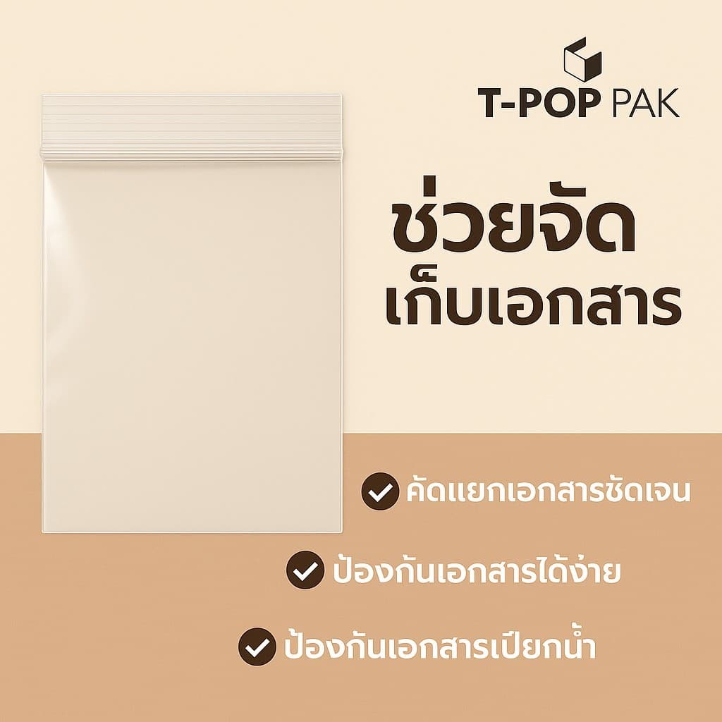 ถุงซิป ถุงซิปล็อค ถุงซิปใส ถุงซิป ถุงซิปล็อคคุณภาพดี ถุงใส่Jewelry รูปที่ 4