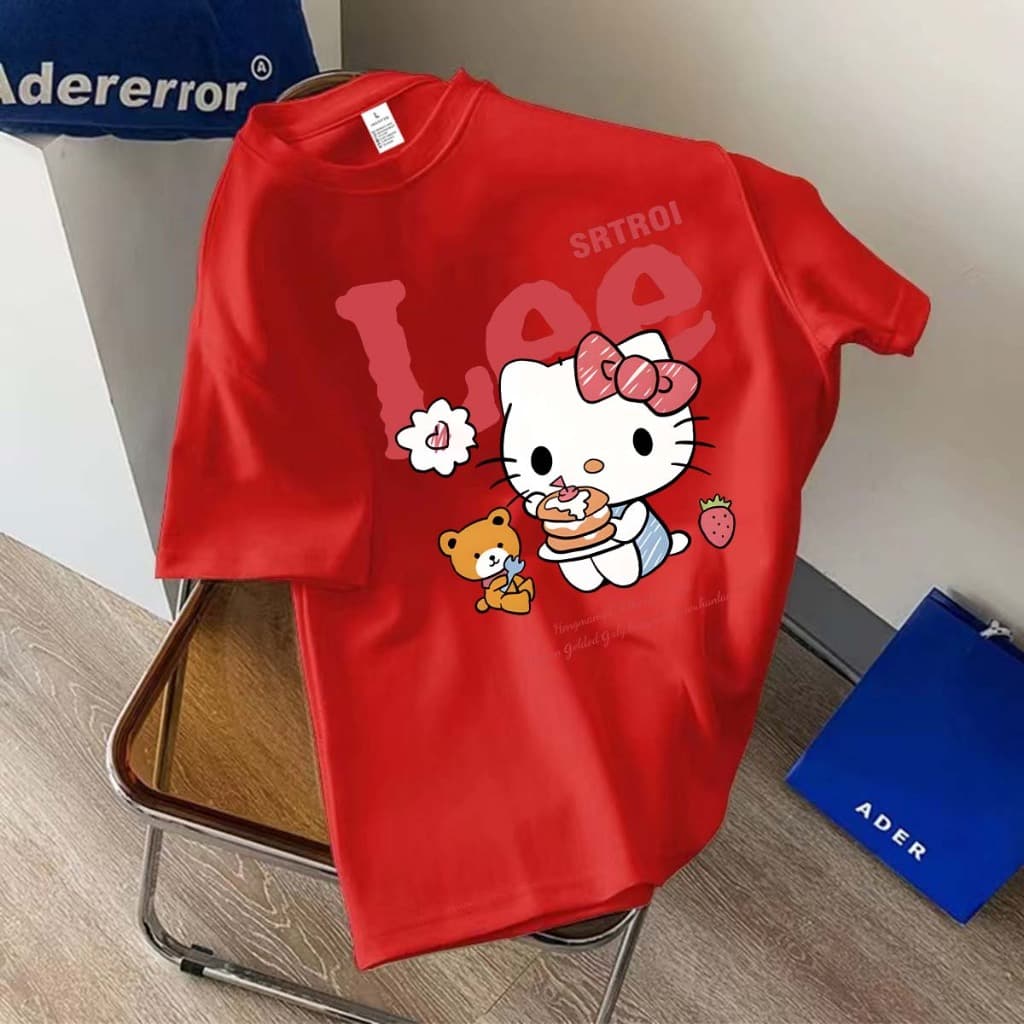 BK-1347-SHORT เสื่อยืดแขนสั้น ลาย เสื้อยืดแฟชั่นผู้ใหญ่ลายสวยๆมาใหม่ เสื้อใส่ในฤดูร้อน สีครบไซส์ครบ รูปที่ 4
