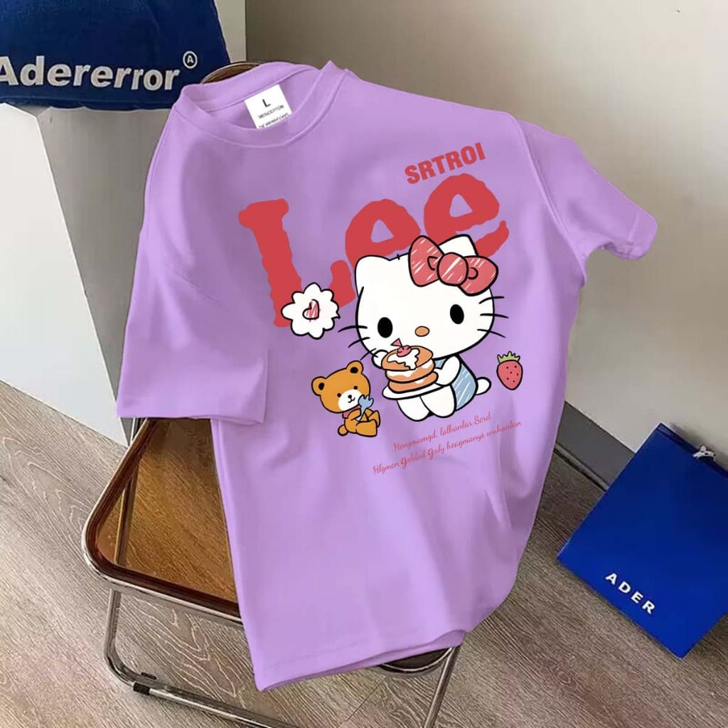 BK-1347-SHORT เสื่อยืดแขนสั้น ลาย เสื้อยืดแฟชั่นผู้ใหญ่ลายสวยๆมาใหม่ เสื้อใส่ในฤดูร้อน สีครบไซส์ครบ รูปที่ 8
