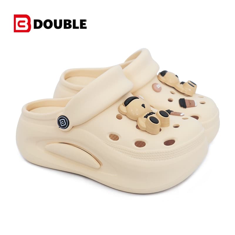 BB DOUBLE 2026 สไตล์ทันสมัยและเป็นที่นิยม หน้าร้อน ใส่ง่าย ทนทาน EVA ป้องกันลื่น นุ่มสบาย สำหรับใส่บนชายหาด BDE738-1 รูปที่ 2