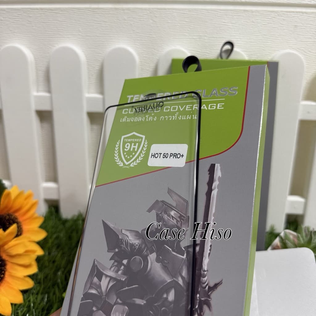 ฟิล์มกระจกนิรภัยจอโค้ง Quarry สำหรับ Infinix Hot 50 pro plus / Hot 60 pro plus รูปที่ 3