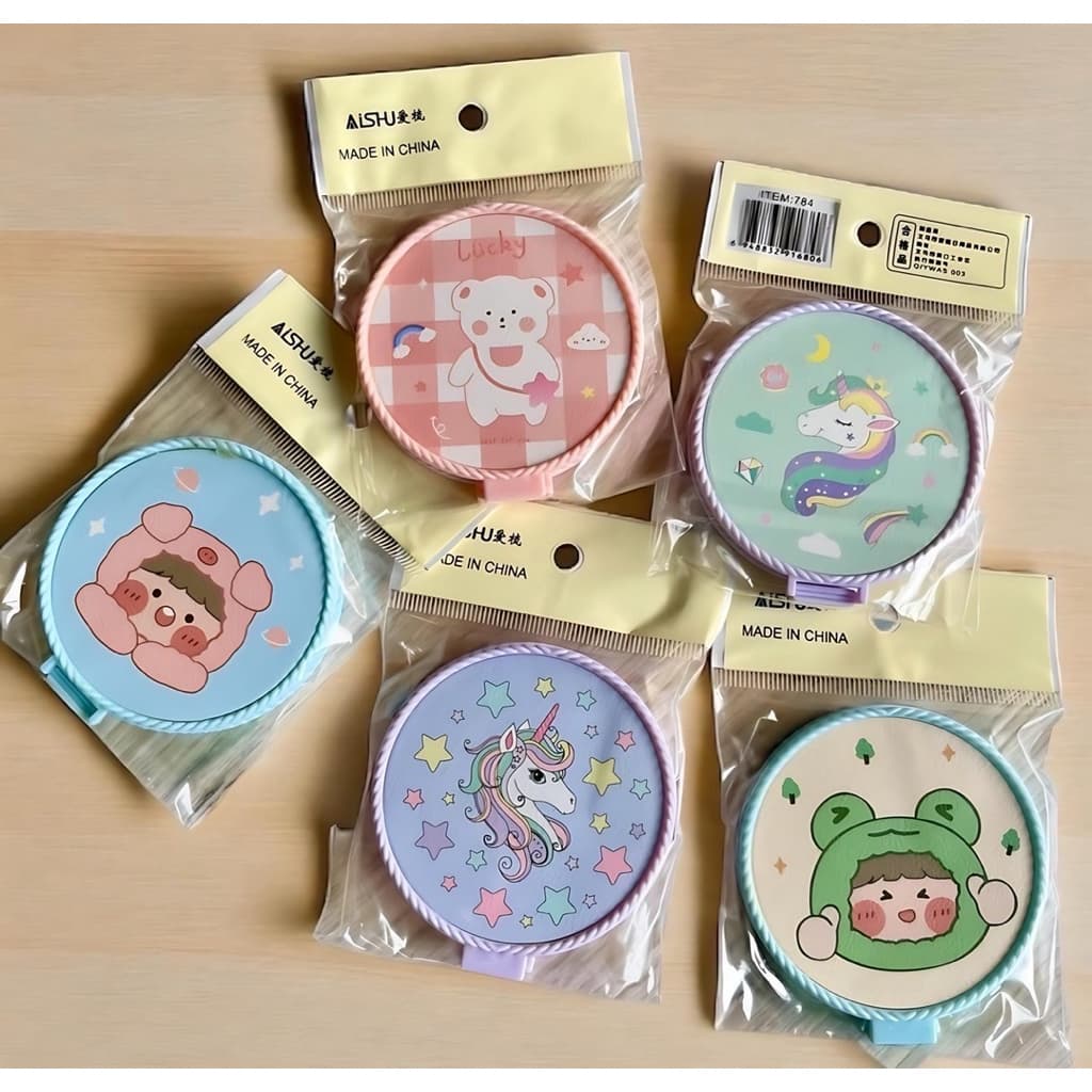 ยกโหลกระจก 2 ด้านลายพาสเทลและลายอื่นๆ C0201 รูปที่ 2
