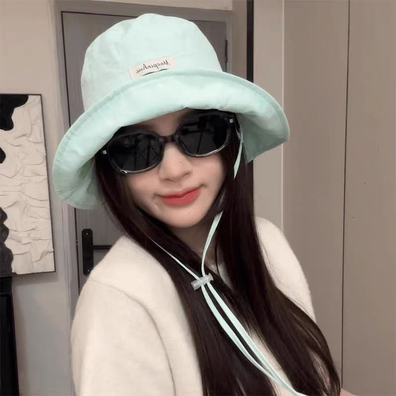 หมวกบักเก็ต มี6สี สไตล์เกาหลี สามารถเก็บเป็นกระเป๋าได้ BUCKET รูปที่ 4