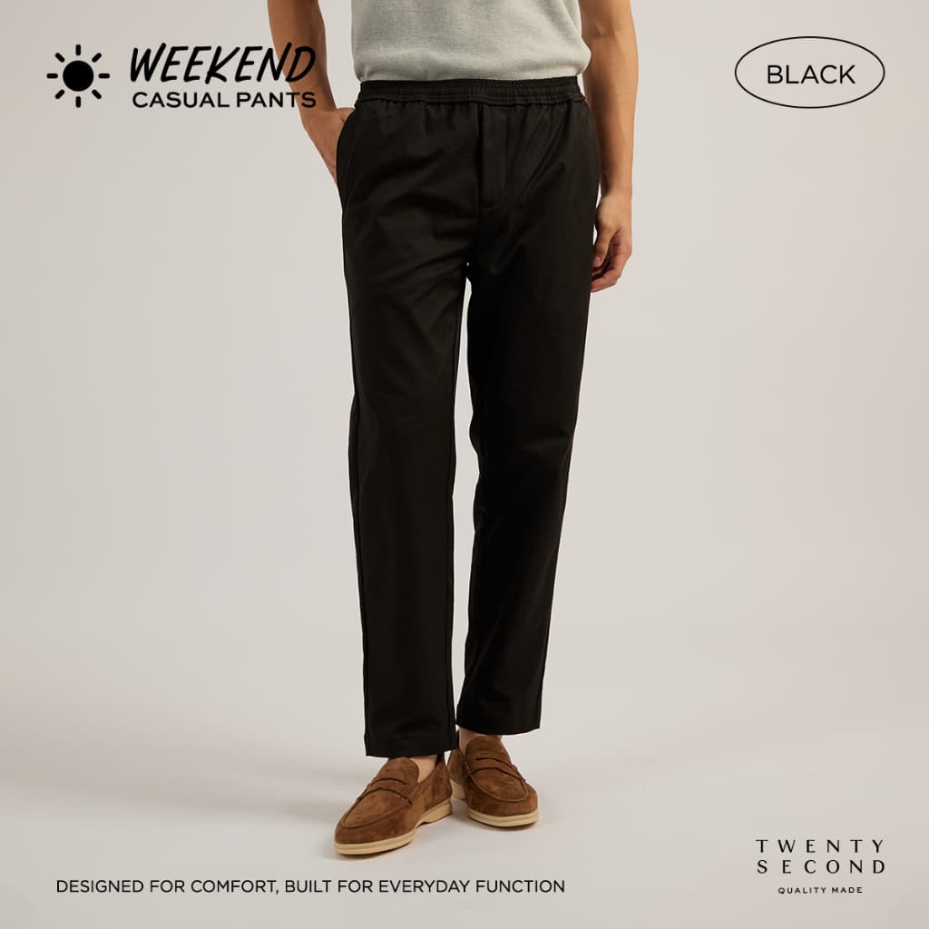 TWENTYSECOND กางเกงขายาว BALANCE SERIES รุ่น Weekend casual pants รูปที่ 4