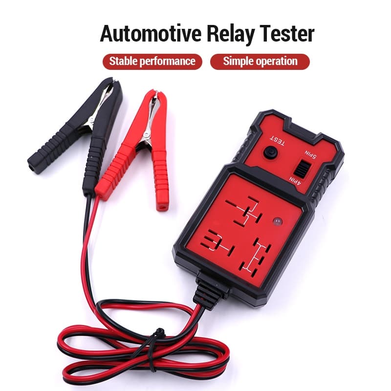 เครื่องทดสอบรีเลย์รถ 12V/24V เครื่องมือวินิจฉัยรีเลย์รถยนต์ Car Relay Tester รูปที่ 1