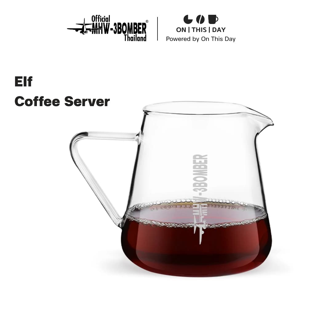 MHW-3BOMBER Elf Coffee Server เหยือกแก้วดริปกาแฟ ขนาด 500 ml รูปที่ 1