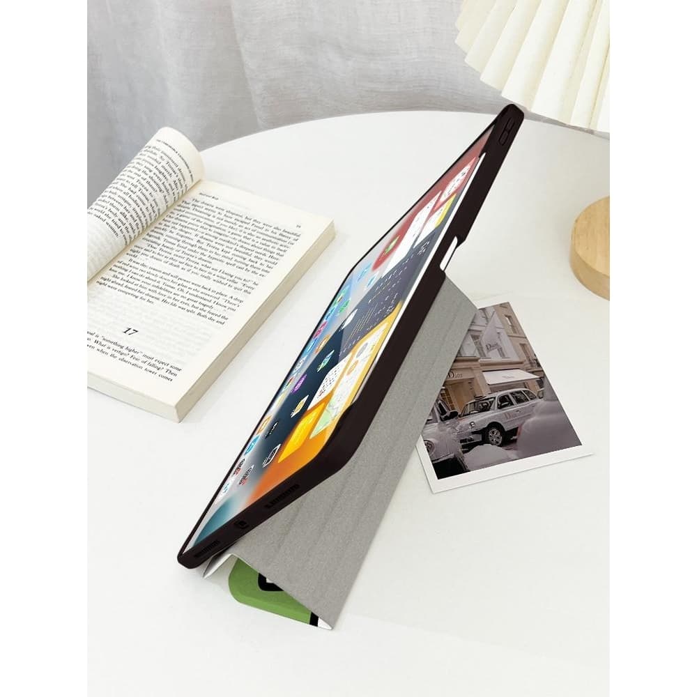 จัดส่งทันทีเคสไอแพด การหมุน360องศา Duck Gen12/11 Pro13 Air7/6 11 Gen9 การ์ตูนน่ารัก เคสiPad Gen6/5 รูปที่ 9