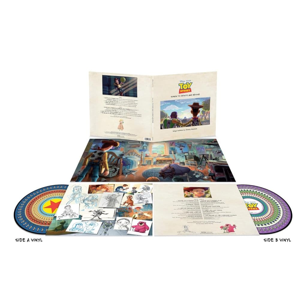 แผ่นเสียง Vinyl LP Toy Story : Songs to Infinity and Beyond รูปที่ 2
