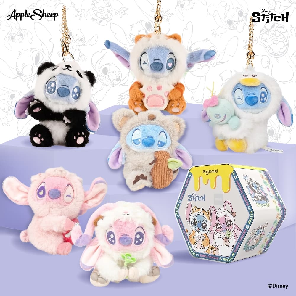 Blind Box พวงกุญแจ ดิสนีย์ จี้ห้อยกระเป๋า Zootopia/Mickey/Pooh/Stitch/Alien ลิขสิทธิ์Disney รูปที่ 9