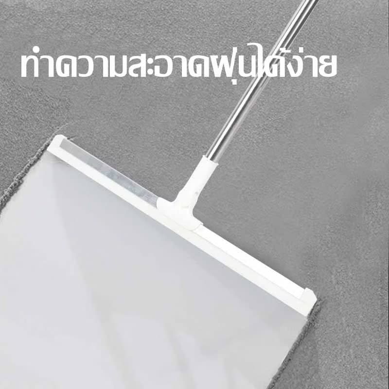 ไม้กวาดยางรีดน้ำ ไม้ปาดน้ำ รีดน้ำพื้น สำหรับกวาดน้ำและฝุ่น ปรับหมุนได้ 180° ล้างทำความสะอาดได้ง่าย รูปที่ 7