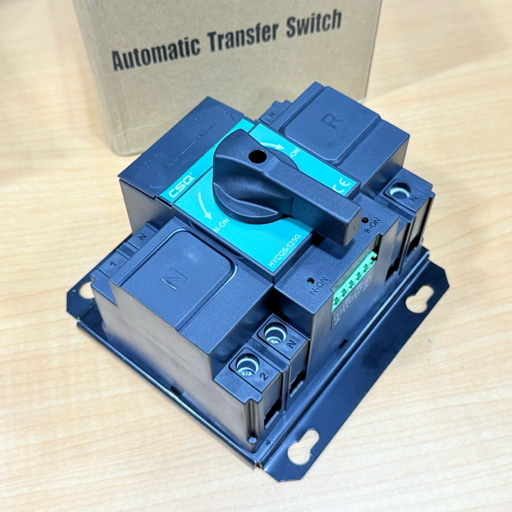ATS CSQ 220V-240V Single Phase 125A / Automatic Transfer Switch สวิตซ์สลับแหล่งจ่ายไฟอัตโนมัติ รูปที่ 5