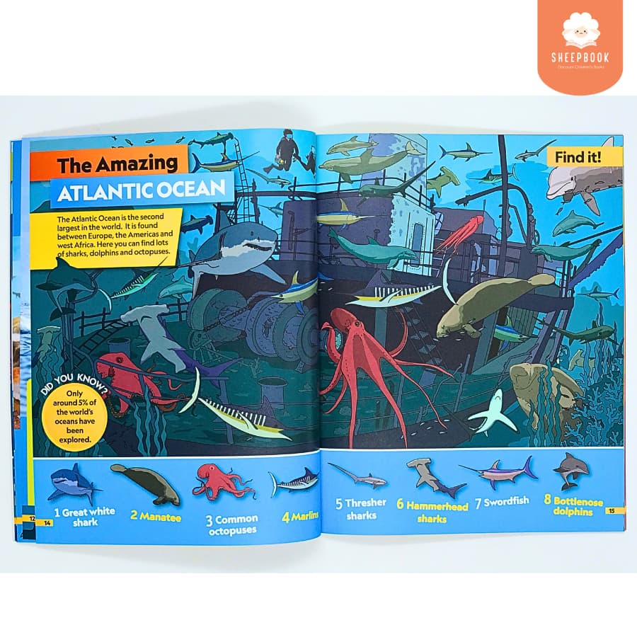 หนังสือความรู้ทั่วไป National Geopraphic Kids: Ocean รูปที่ 8