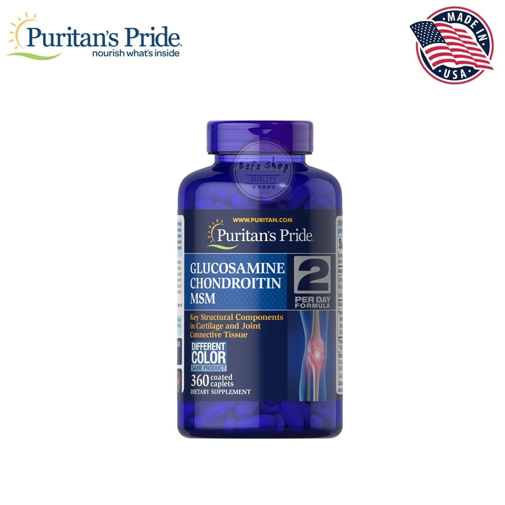 Triple Strength Glucosamine, Chondroitin & MSM Joint Soother กลูโคซามีน รูปที่ 4