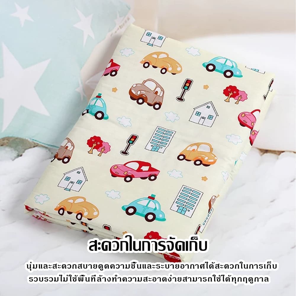 แผ่นรองฉี่ ขนาด100x150cm/120x150cm กันน้ำ ซักได้ มี3ชั้น มีความนุ่ม ยืดหยุ่น หรับผู้ใหญ่ ผู้สูงอายุ ผู้ป่วยติดเตียง รูปที่ 4