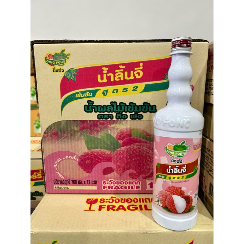 น้ำผลไม้ติ่งฟง ยกลัง 12 ขวด น้ำผลไม้ติ่งฟง รูปที่ 6