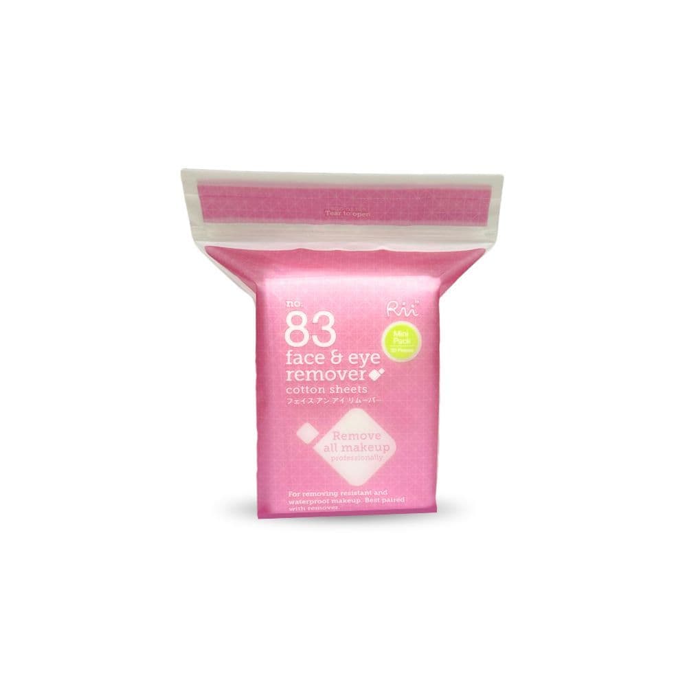 Rii 83 Face&Eye Remover Cotton Sheets mini 30 pcs./Bag รูปที่ 4