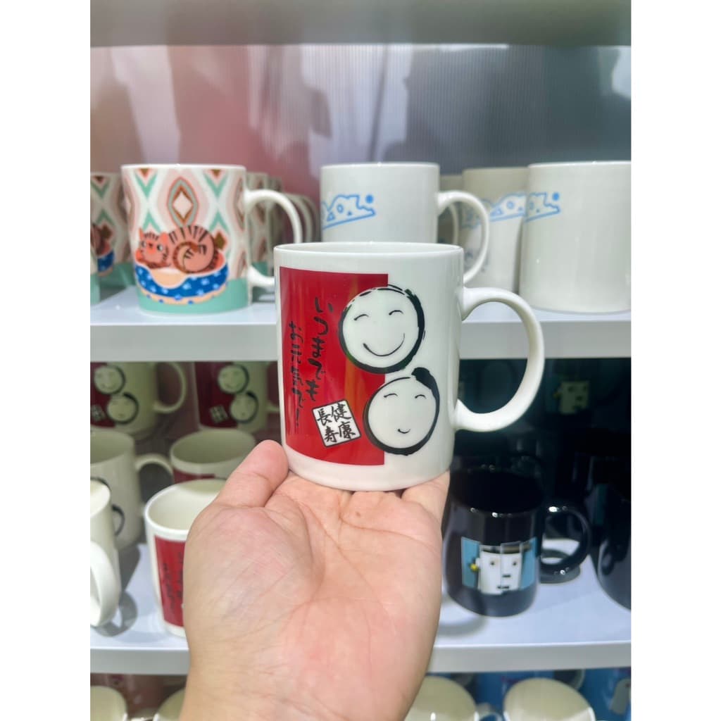 แก้วเซรามิก แก้วกาแฟ แก้วมัก มีหูจับ แก้วเซรามิกลายสวย ราคาประหยัด เข้าไมโครเวฟได้ รูปที่ 7