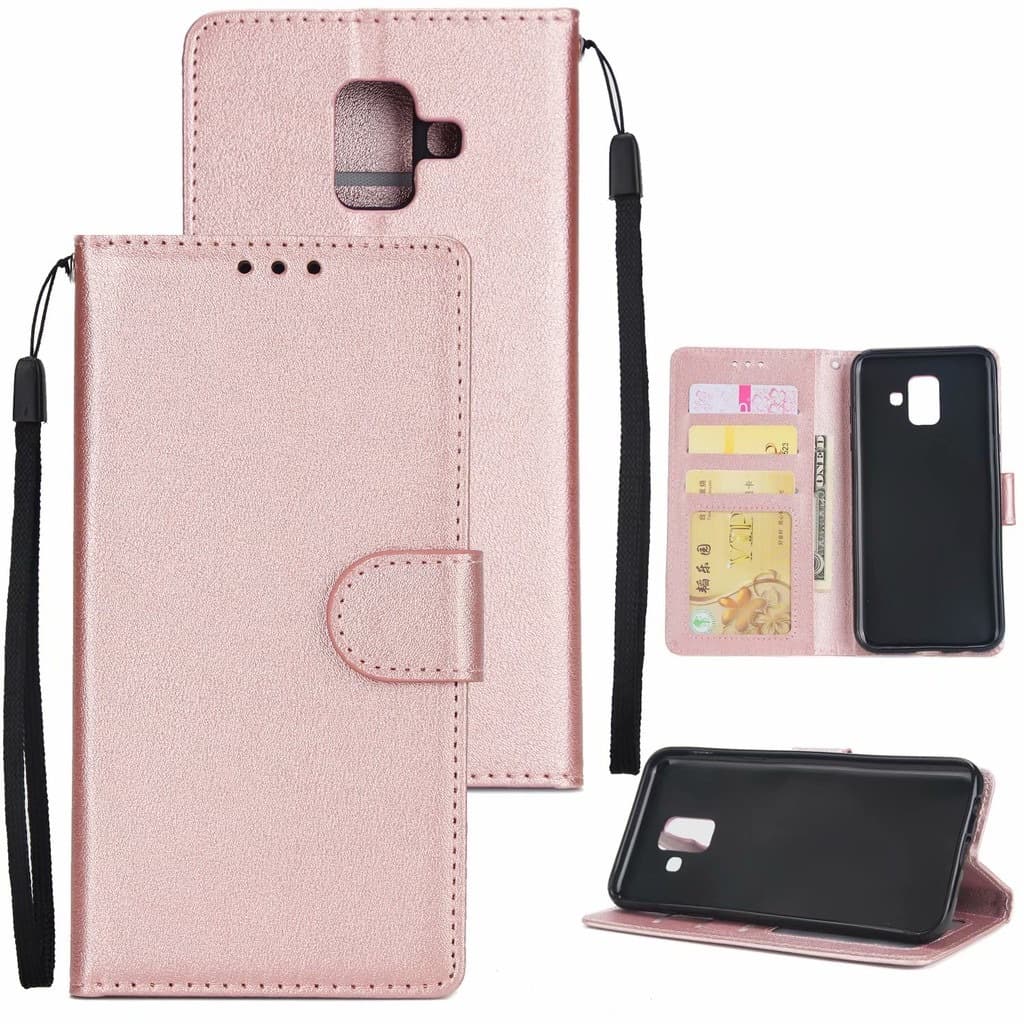 เคสฝาพับ ล็อค สําหรับ OPPO A6 A6X A5Pro A3X A3Pro A60 A38 A18 A58 A16 A16K A15 A15S A95 A54 A5X A74 A17 A57 A15 แม่เหล็ก รูปที่ 4