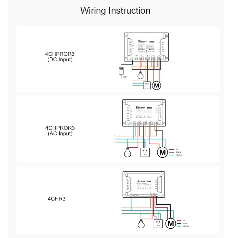 Sonoff 4CH R3 สวิตช์ Wi-Fi สามารถควบคุมเปิดปิด ตั้งเวลาผ่านสมาร์ทโฟน รูปที่ 6