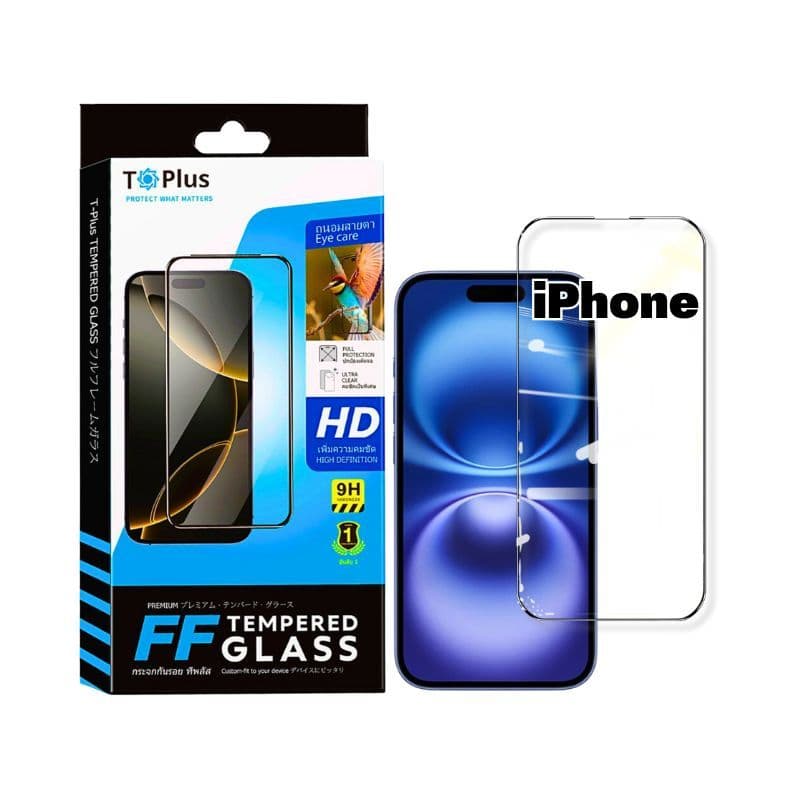 ฟิล์มกระจก iphone 17e Air 13 17ProMax 11 17Pro 16Promax 12 12Promax 16 17 15 15Promax รูปที่ 2